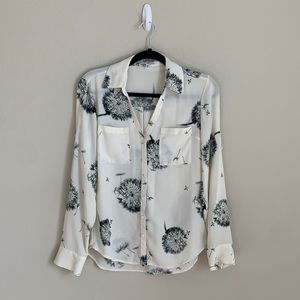 Express Portofino slim fit blouse